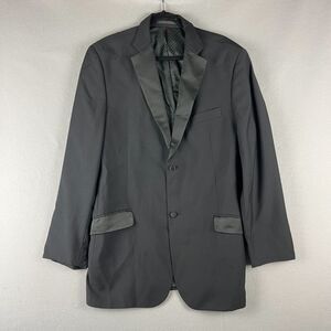 Ted Baker Tuxedo Endurance Blazer Mens 44L Black Dinner Jacket Classic Formal